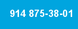 914 875-38-01 914 875-38-01